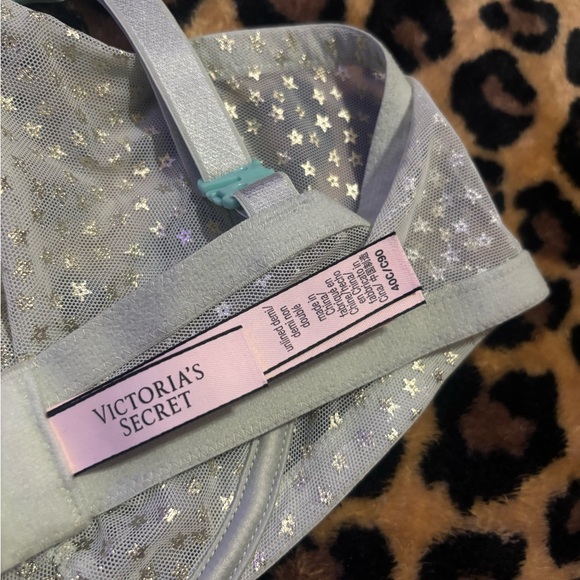 Victoria's Secret Light Blue Starry Bra - Picture 5 of 5